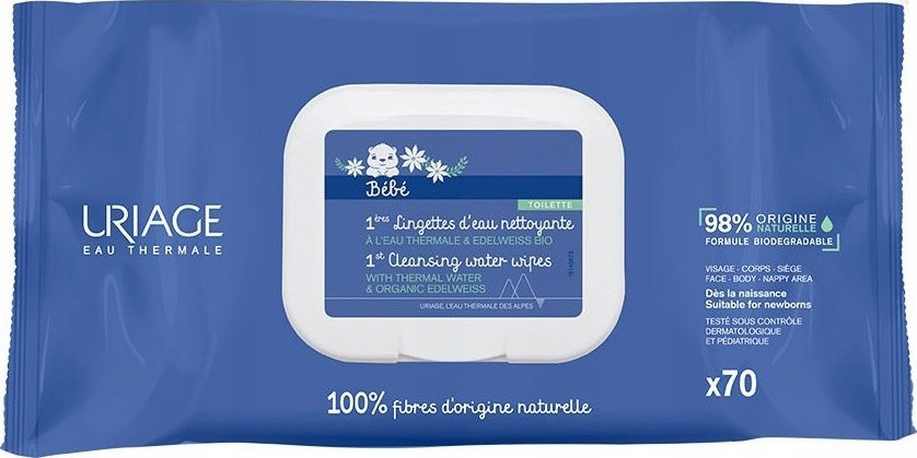 Uriage URIAGE_Baby 1st Cleansing Water Wipes