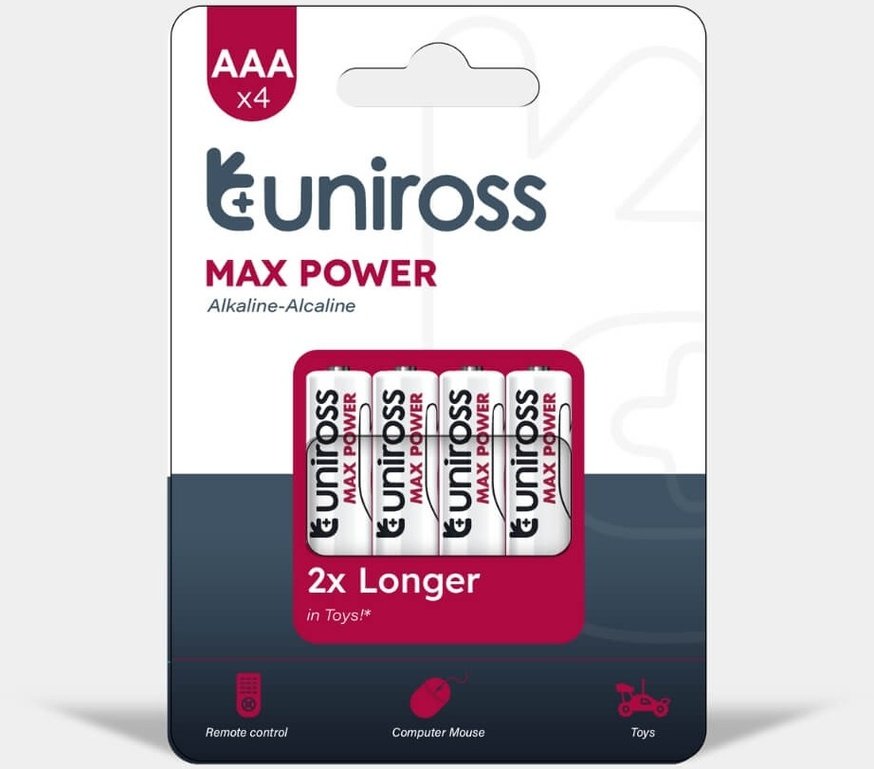 Uniross Bateria Uniross Max Power Alkaline
