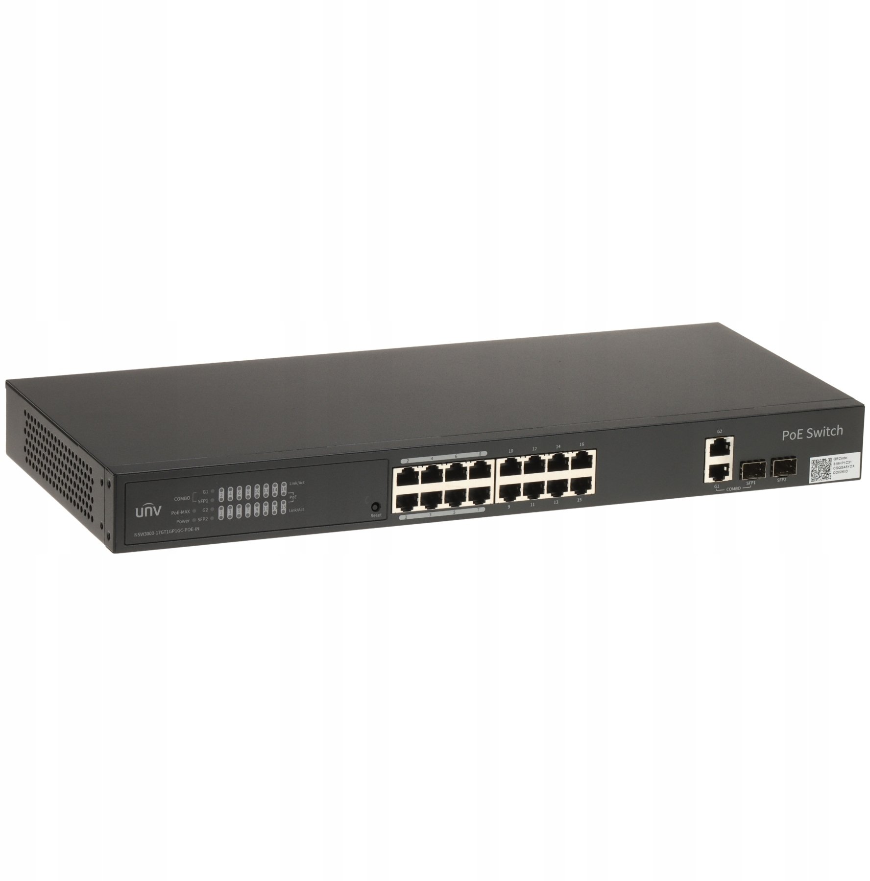 Switch Uniview Zarzadzalny switch przemyslowy POE