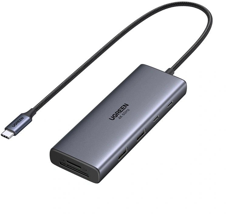 HUB USB Ugreen CM498A 9-portowy USB-C