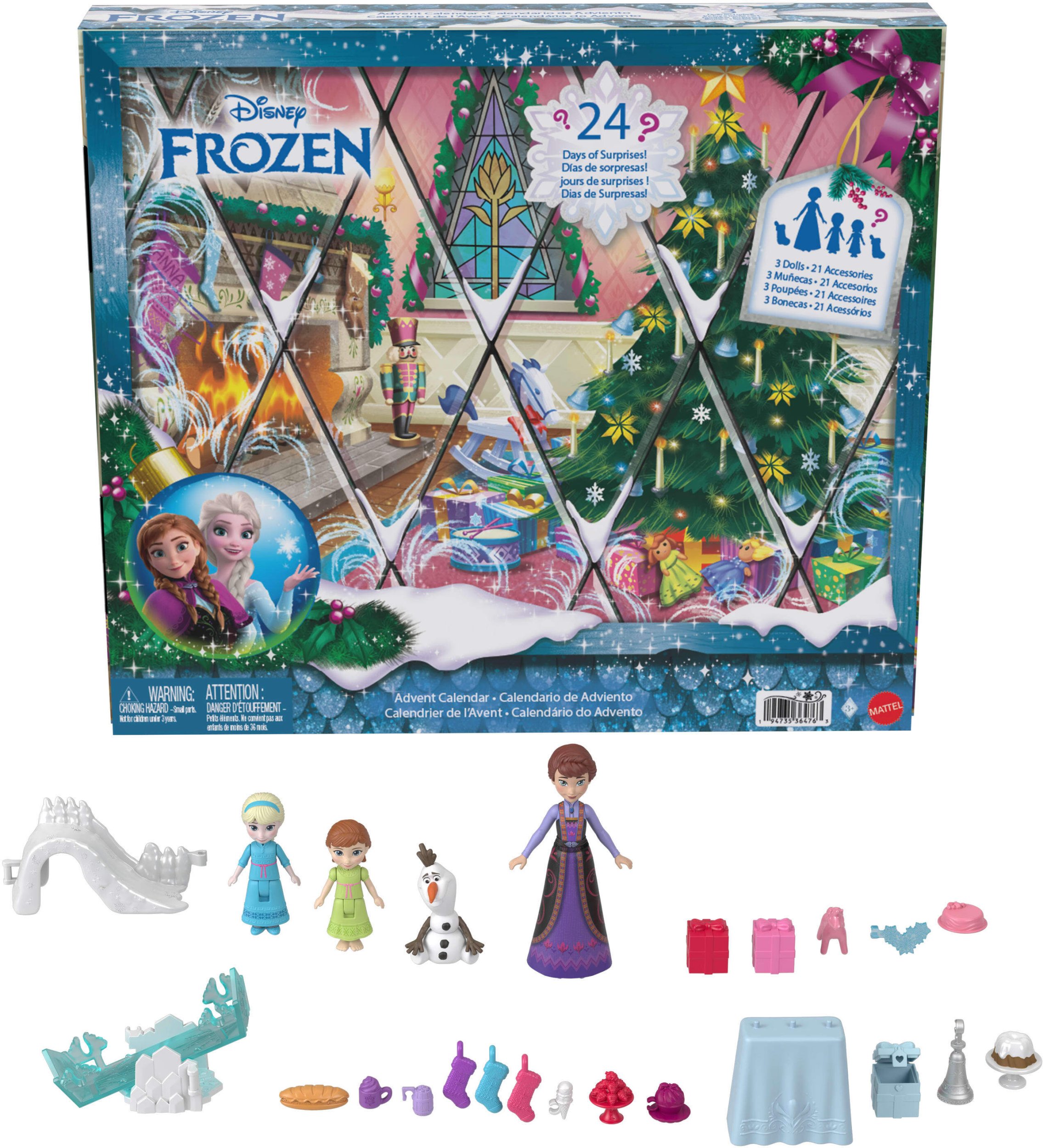 Figurka Uniq Disney Frozen Advent Calendar