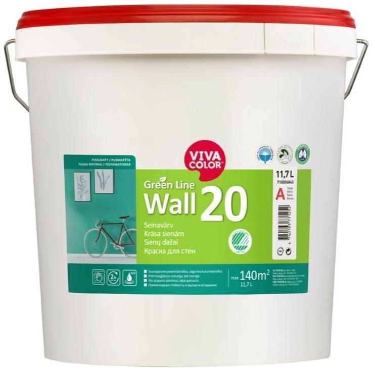 VivaColor PAINT GREEN LINE WALL 20