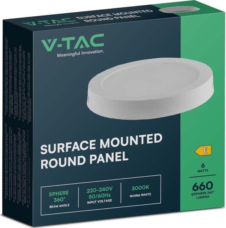 Lampa sufitowa V-TAC Panel LED Natynkowy