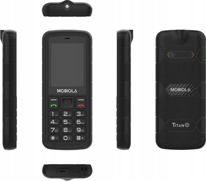 Telefon komorkowy Vega TELEFON GSM MOBIOLA  MB500 TITANX 4G LTE> 13979022 (8594203271074)