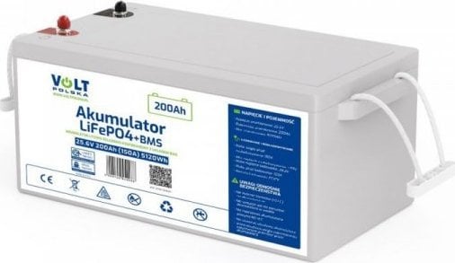 Volt Akumulator LiFePO4 25 6V 200