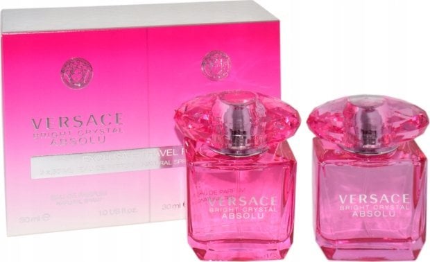 Versace Rinkinys Versace Bright Crystal Absolu: EDP moterims 2*30 ml Smaržas sievietēm Versace Rinkinys Versace Bright Crystal Absolu: EDP moterims 2*30 ml Smaržas sievietēm