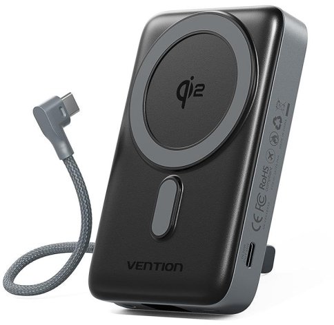Vention Power bank WRL 10000MAH 35W/grey