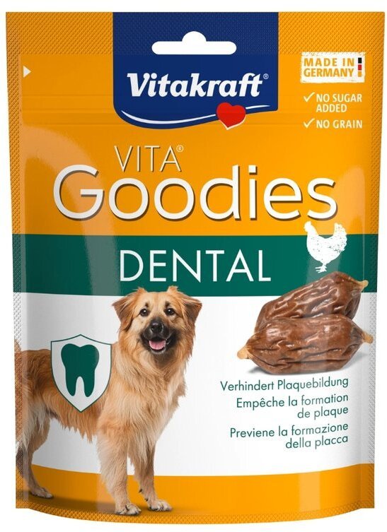 Vitakraft Pies DENTAL VITA GOODIES kurczak