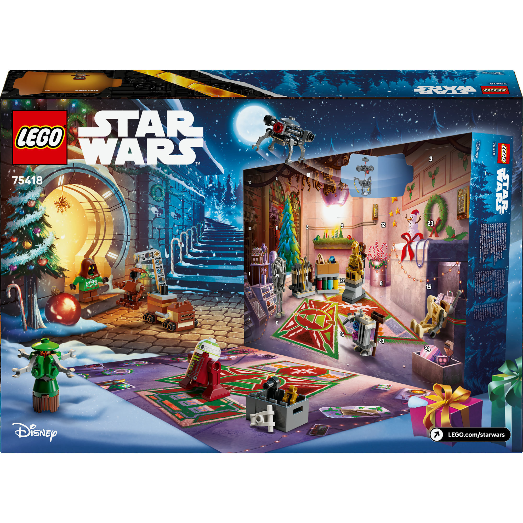 LEGO Star Wars&trade; 75418 Advent Calendar 2025 LEGO konstruktors