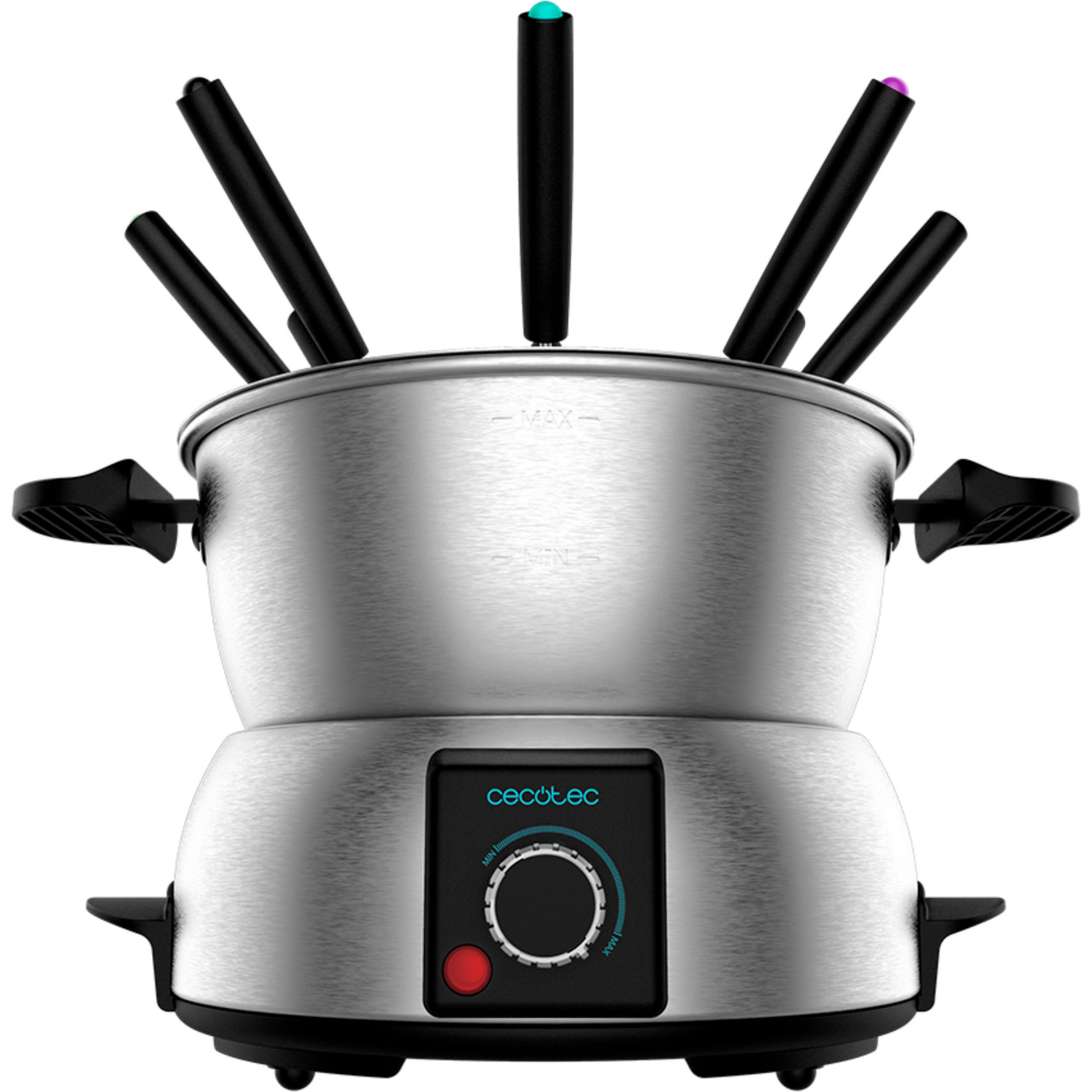 Cecotec Electric Fun Gourmet Fondue stainless steel, 1,000 watts 8018 (8435484080187)