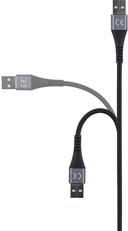 Intenso A315C USB-C charging/data cable, 1.5m, fast charging up to 60 watts, black 4034303036004 (4034303036004) USB kabelis