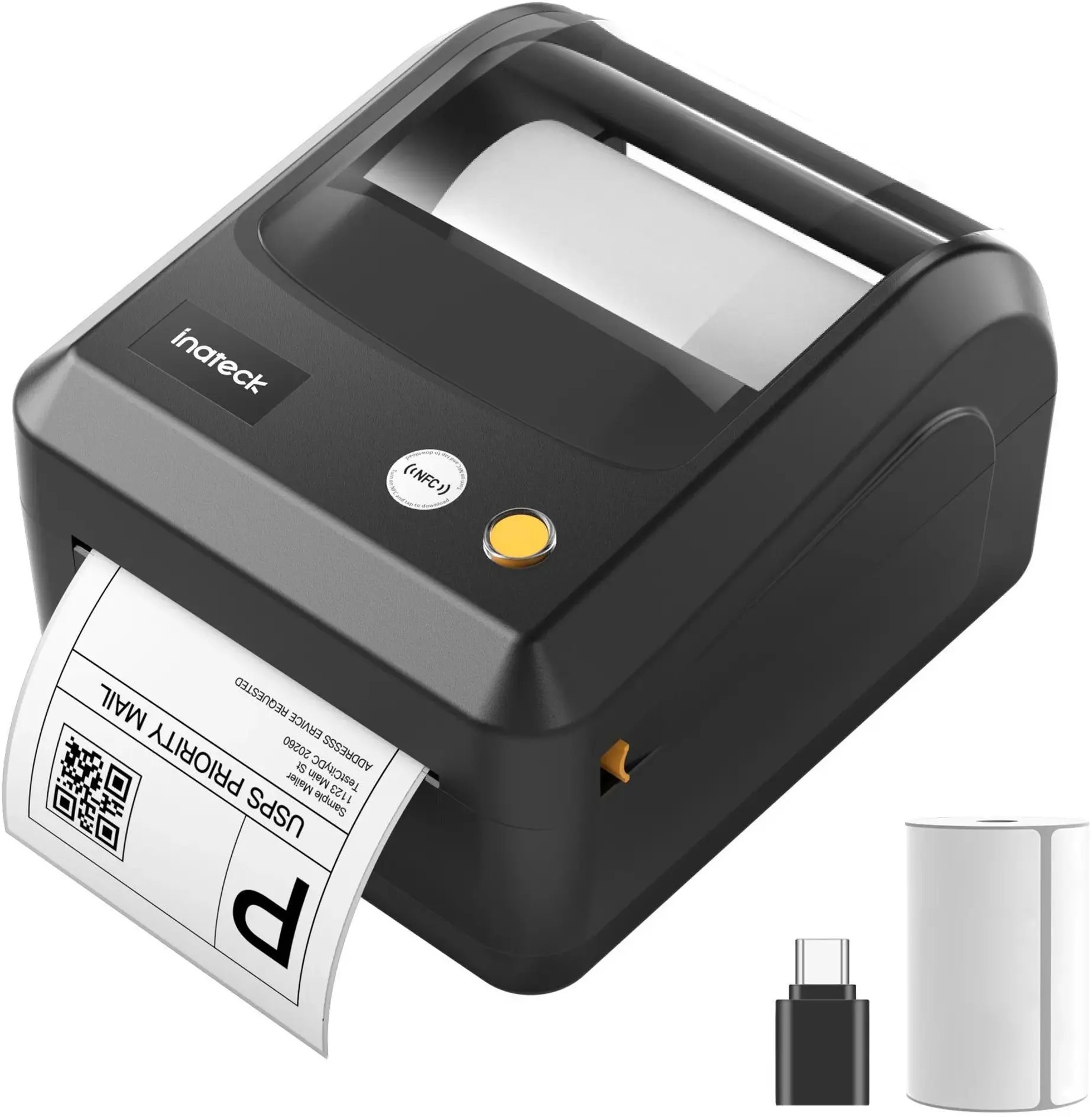 Drukarka etykiet Inateck PR50 black [PR50_black]