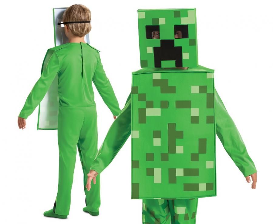 GoDan Creeper Fancy Minecraft Outfit size