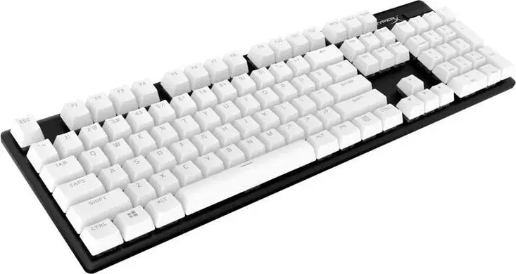 HyperX Set WHT PBT Full Keycaps