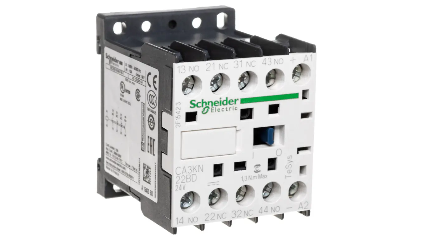 Auxiliary Contactor 10A 2Z 2R 24V