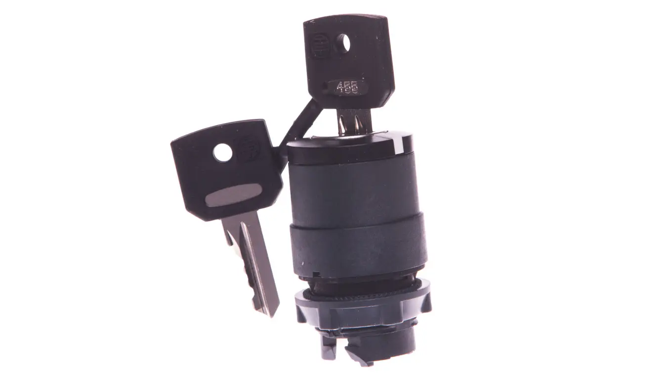 Switch drive 3-position with key 455