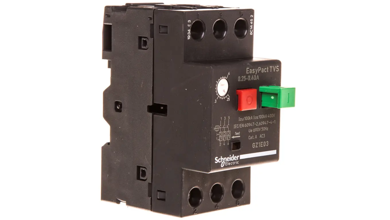 Motor switch 3P 0.09kW 0