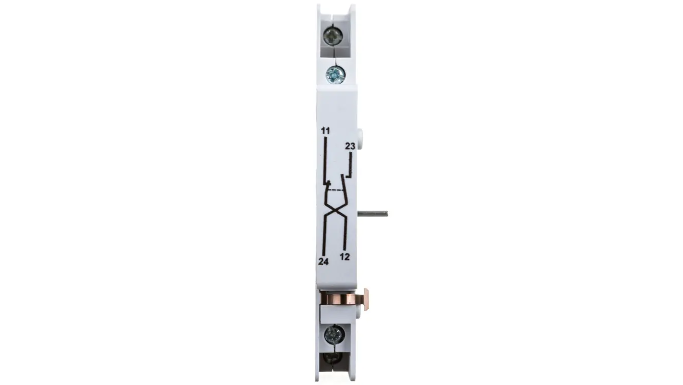 Auxiliary contact 1Z 1R side mount