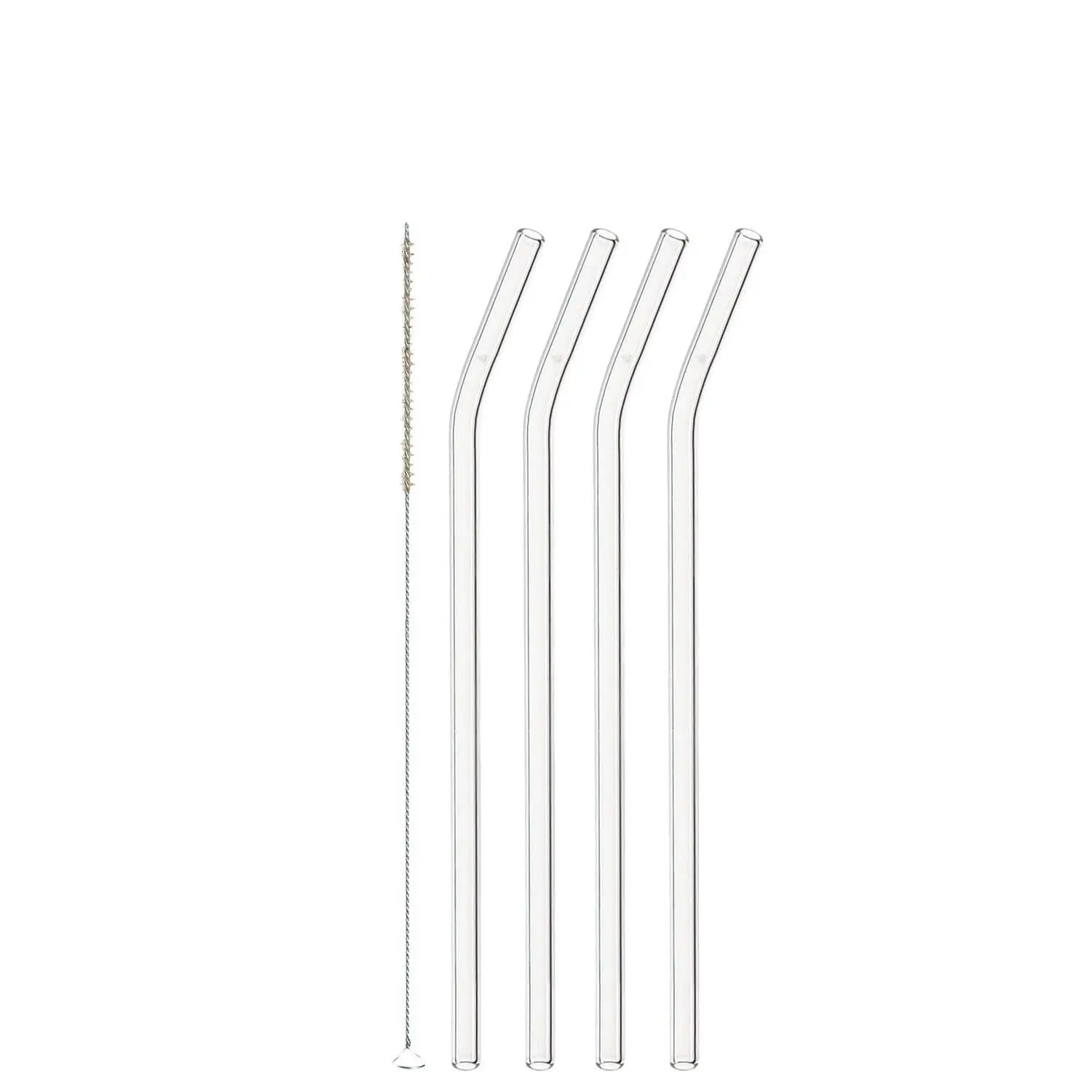 Leonardo Set of 4 glass straw