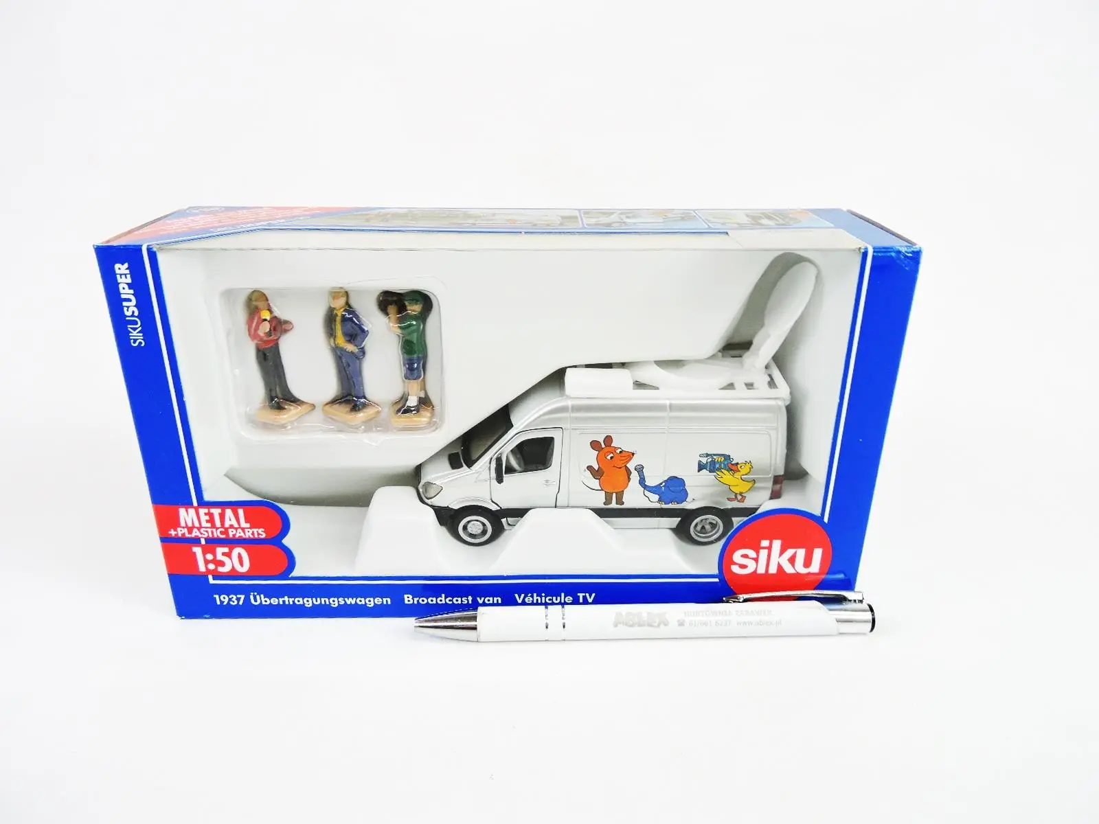 SIKU 1937 Transmission Van with Accessories