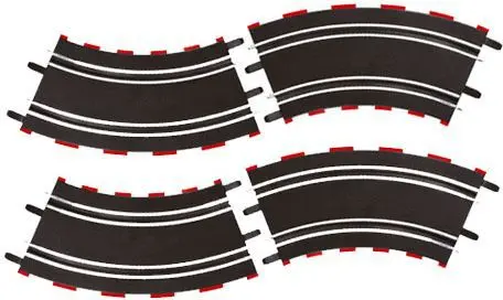 Carrera Range 2/45 4 pcs (61617)