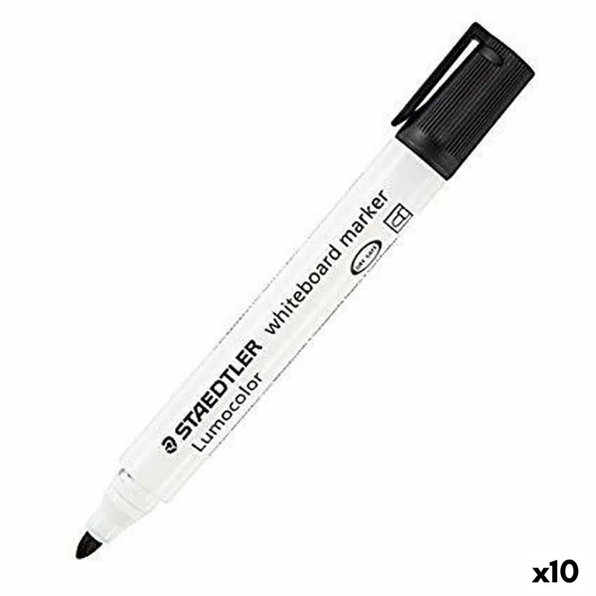 Felt-tip pens Staedtler Whiteboard Black (10Units)