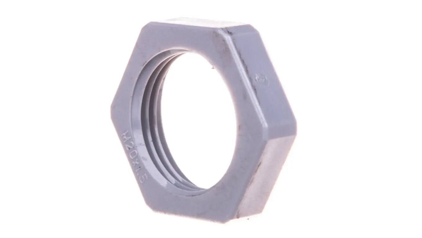 Polyamide necklace M20 silver grey 116