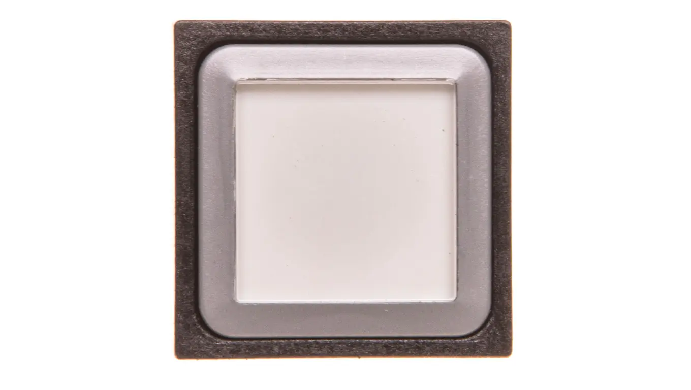Button drive 25x25mm white without self