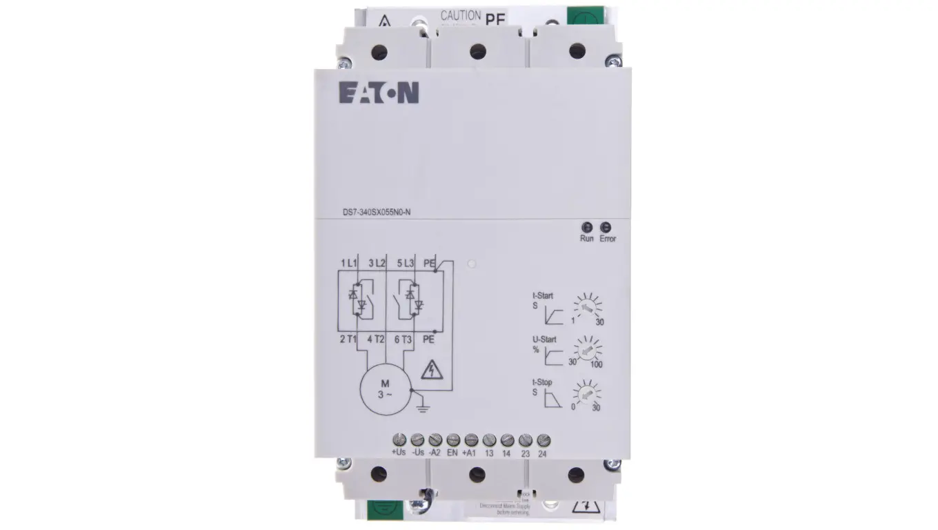 Softstart 3-phase 400VAC 55A 30kW/400V Uc=24V