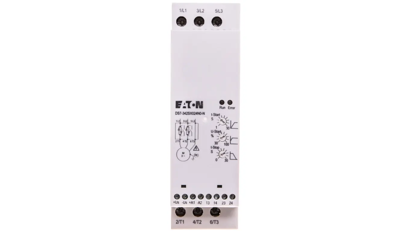 Softstart 3-phase 400VAC 24A 11kW/400V Uc=110/230V