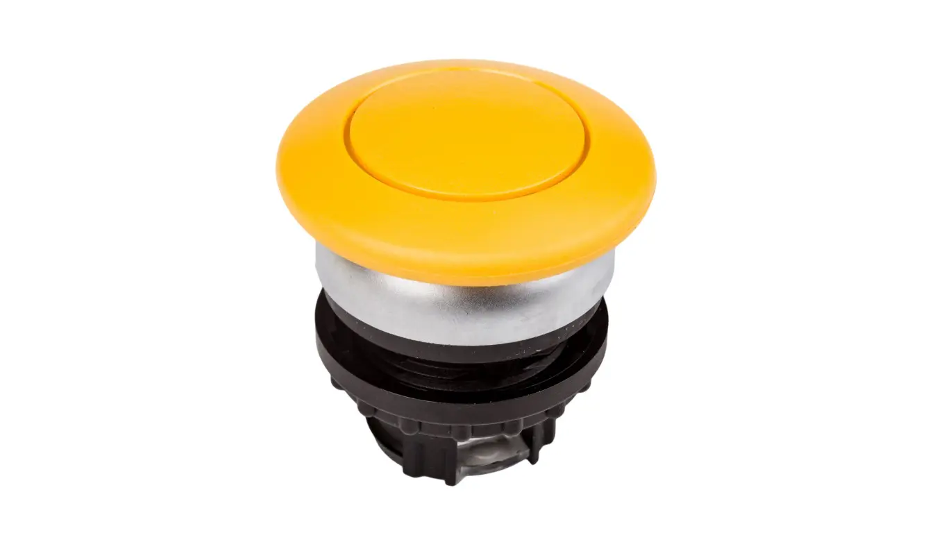 Mushroom Button Drive Yellow Without Self-Turning