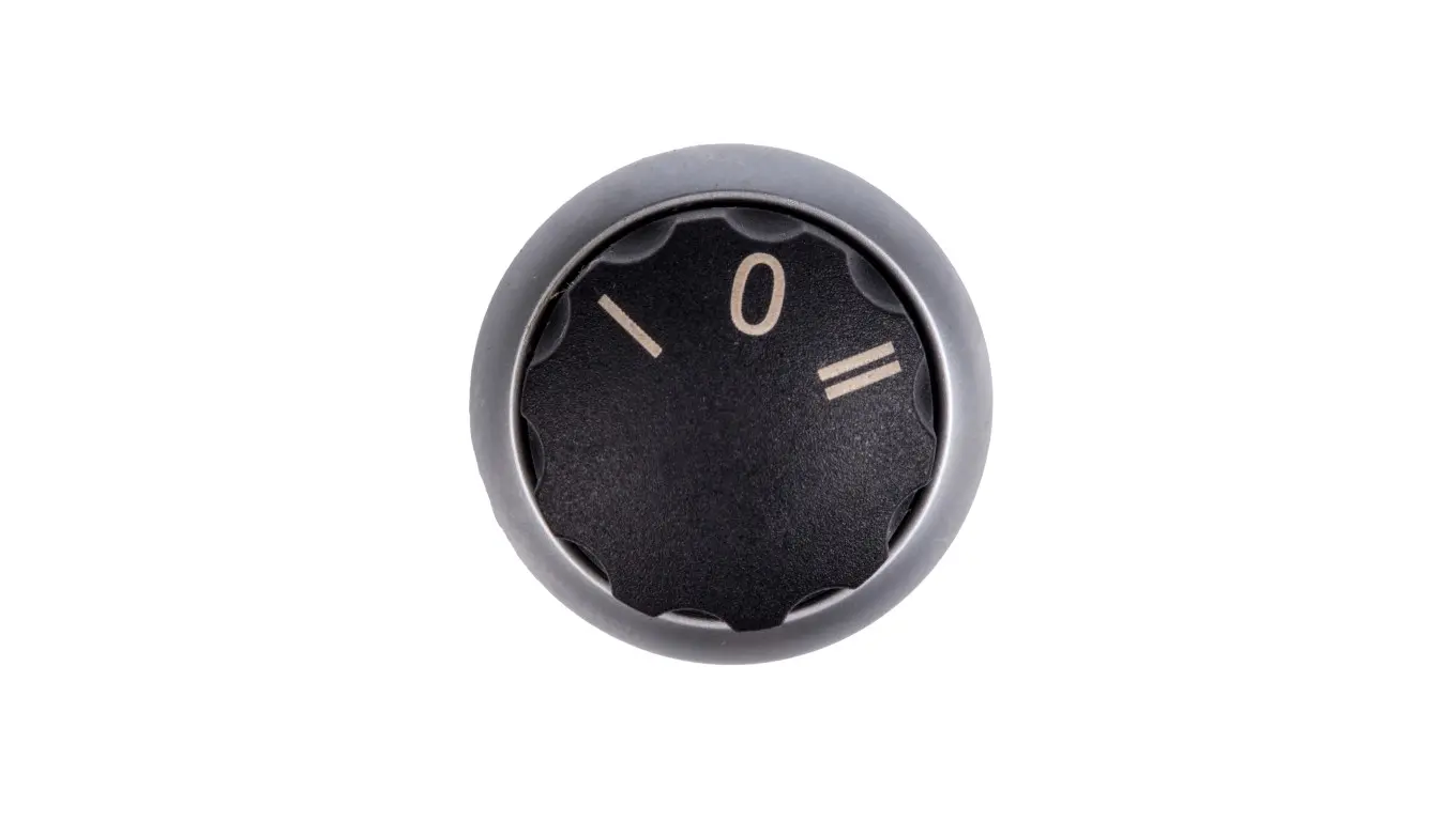 Switch drive 3 black without self-return