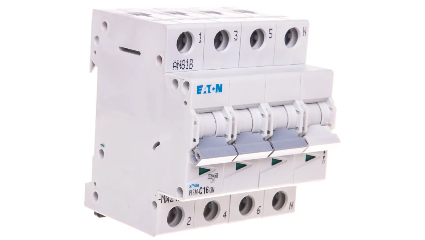 Eaton Power switch 3P+N C 16A