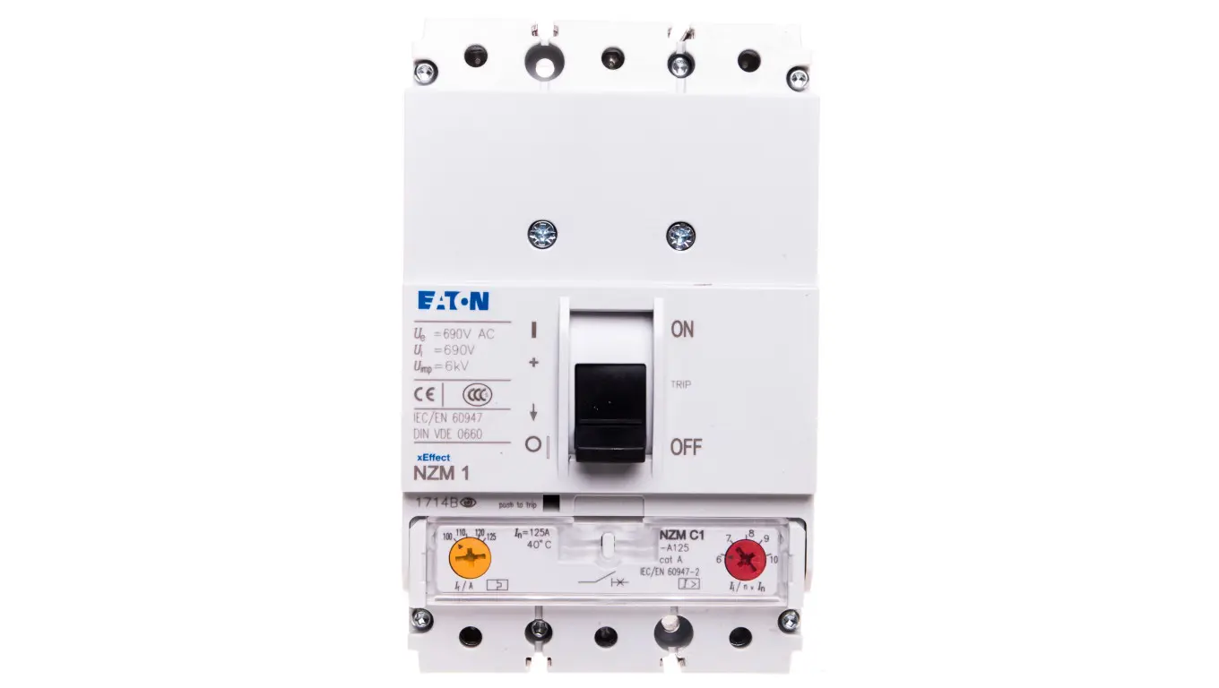 Power switch 125A 3P 36kA NZMC1-A125