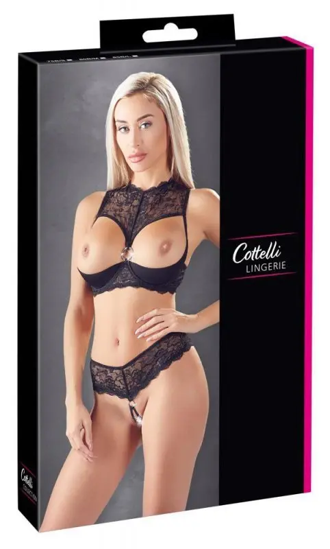 Cottelli Collection Shelf Bra Set 75B/S