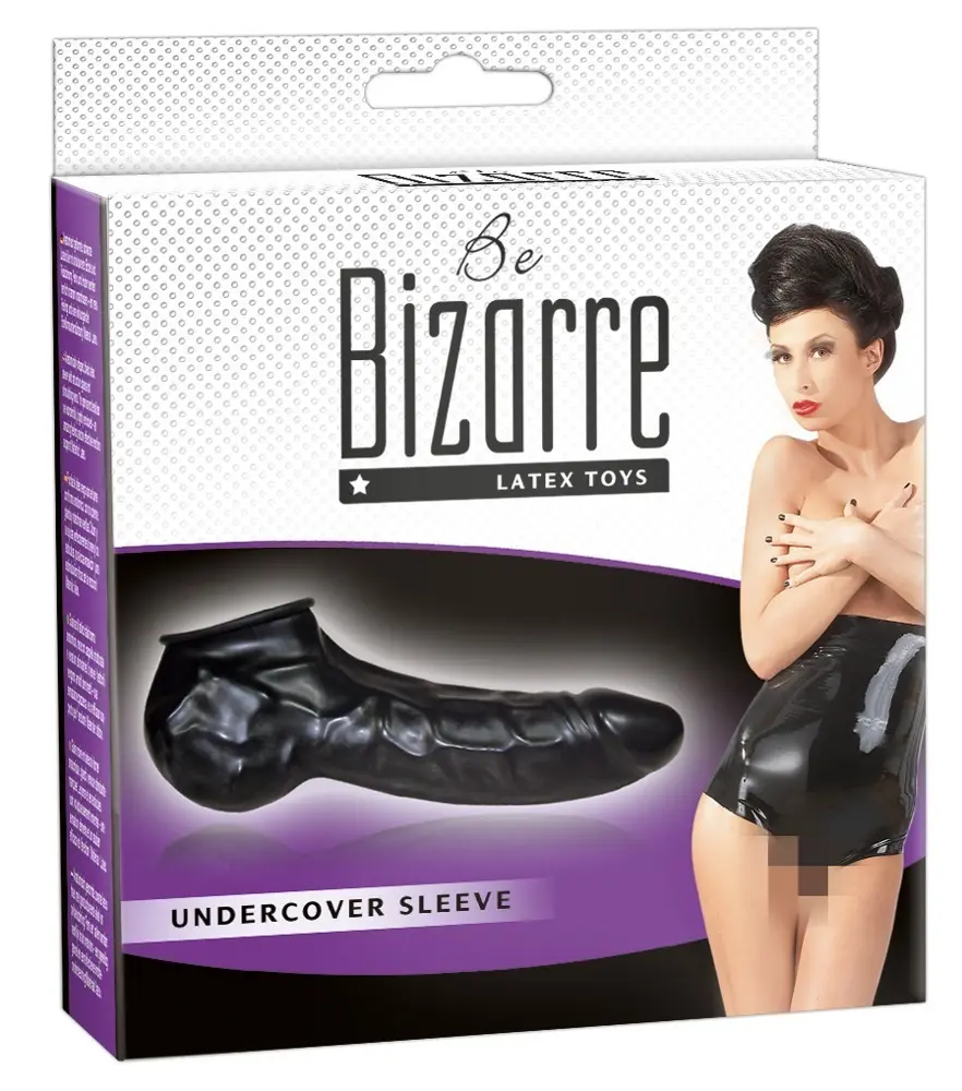 Be Bizarre Undercover Black Latex Anatomical