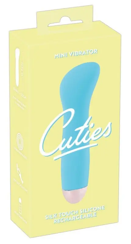 Cuties Mini Vibrating Device Blue 7-Mode