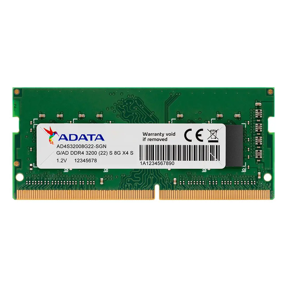 ADATA DDR4 SO-DIMM           8GB CL22            AD4S32008G22-SGN