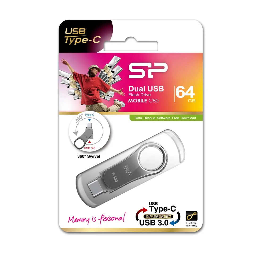 USB stick Silicon Power SP064GBUC3C80V1S 64