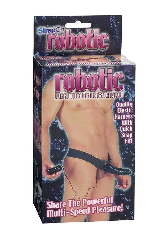 Robotic prosthetics MALE STRAPON BLACK 4890888113680