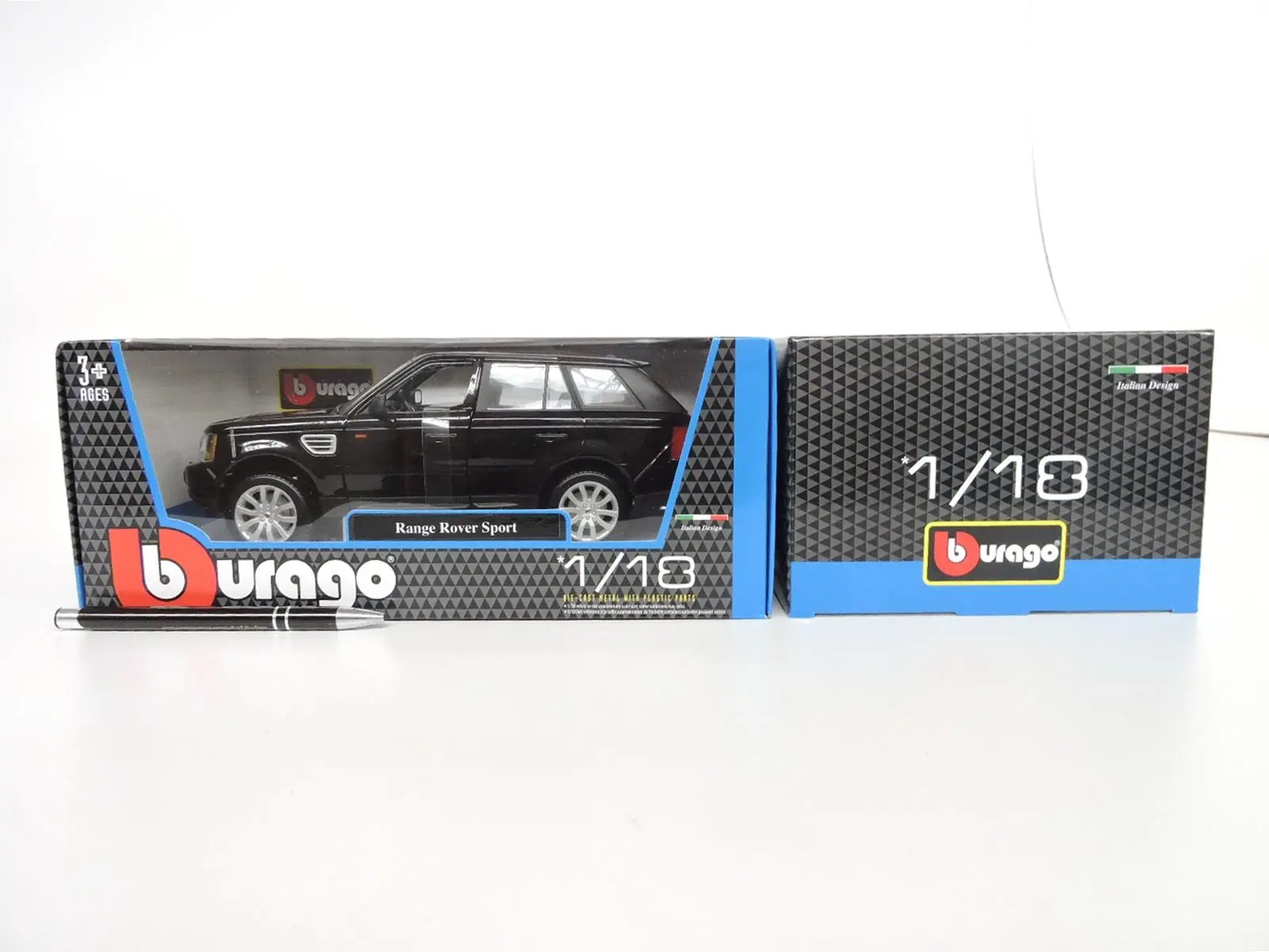 Range Rover Sport Black 1:18 BBURAGO