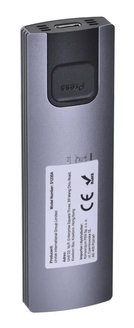 UNITEK S1230A M.2 NVME/SATA 10