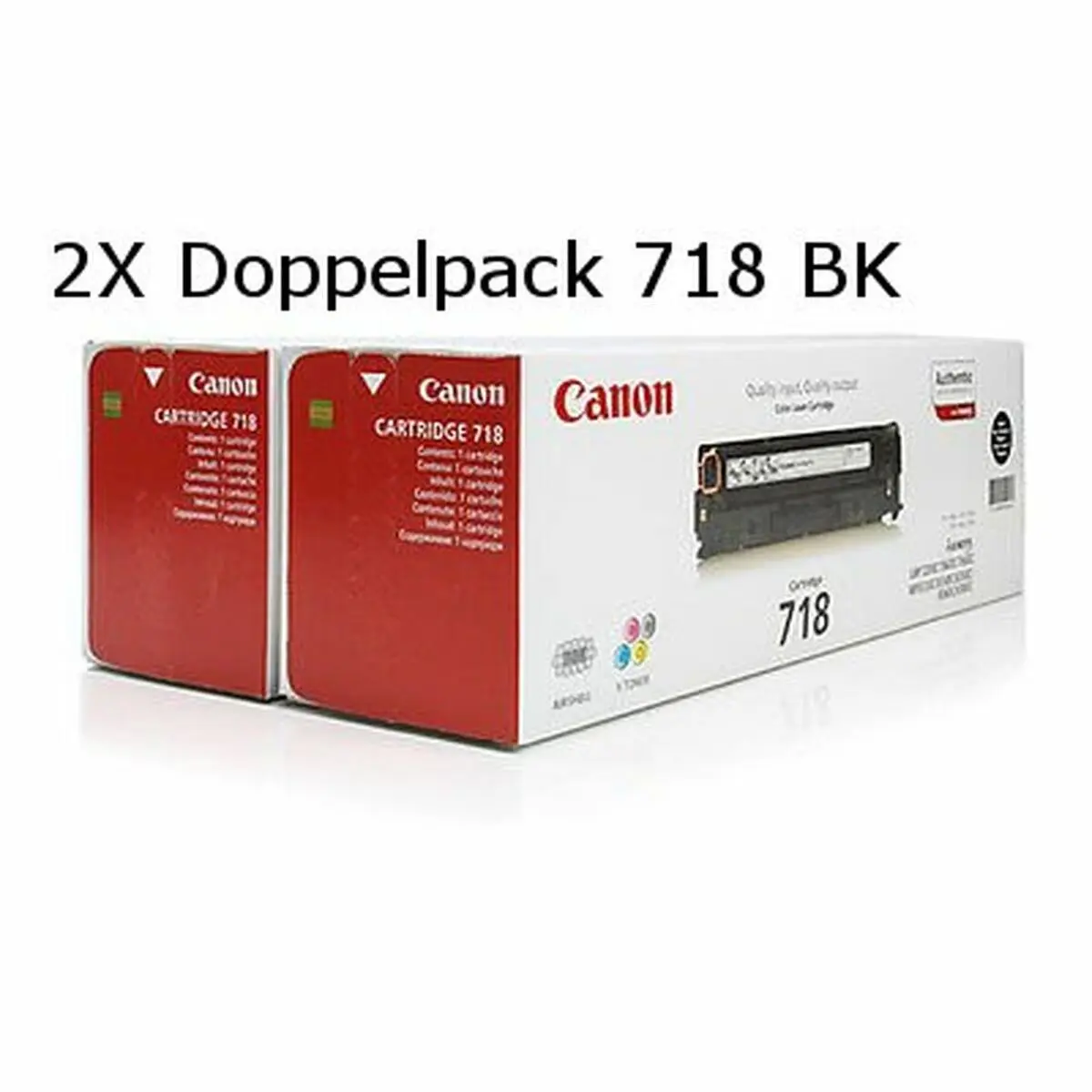 Toner Canon CRG-718 Bk VP Black
