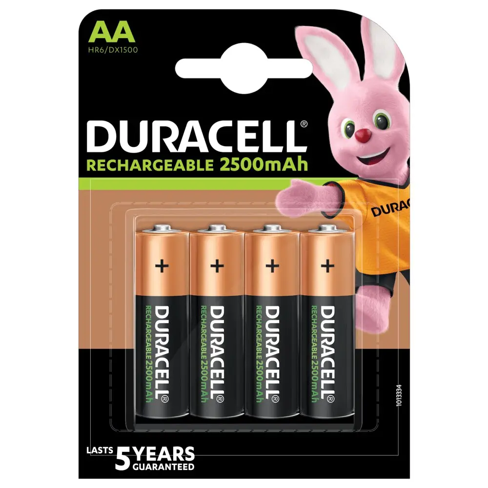Duracell Battery AA/R6 2500mAh 4 pcs