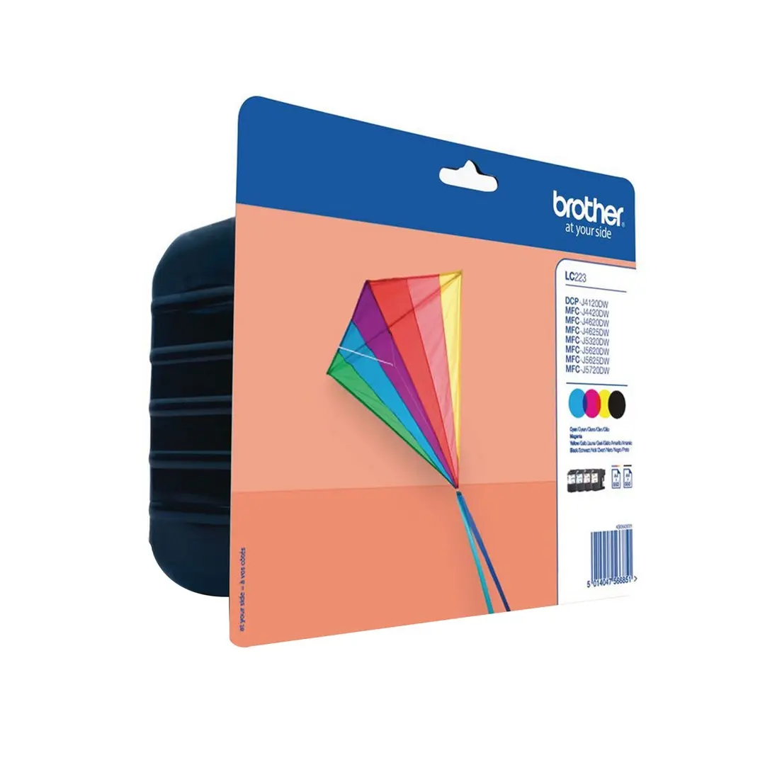 Brother LC223 VALUE BP INK  DR