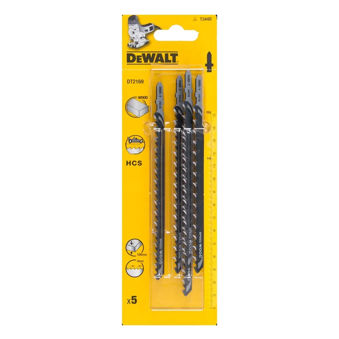 Dewalt Jigsaw blade type T HCS152x116mm