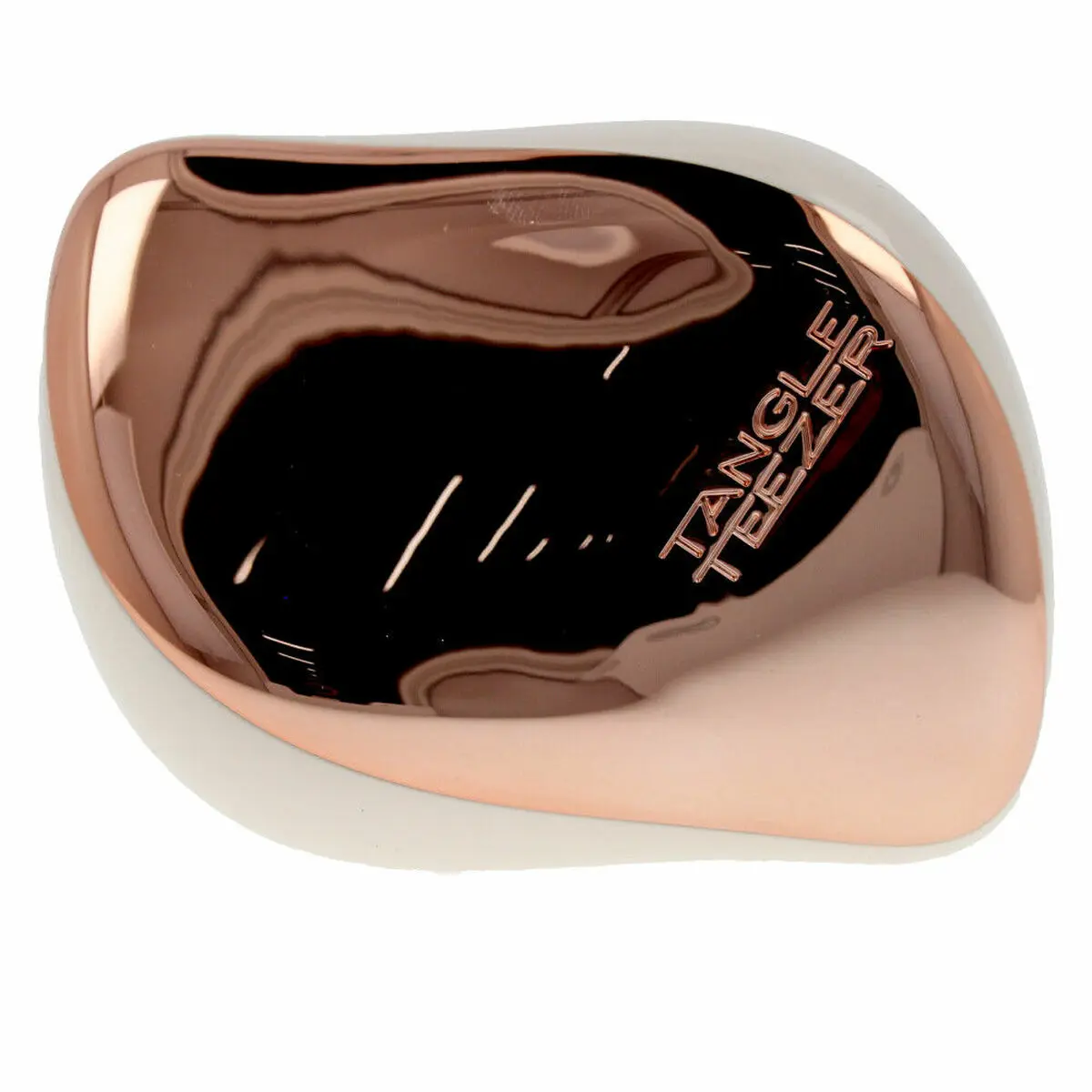 Brush Compact Styler Gold White Tangle