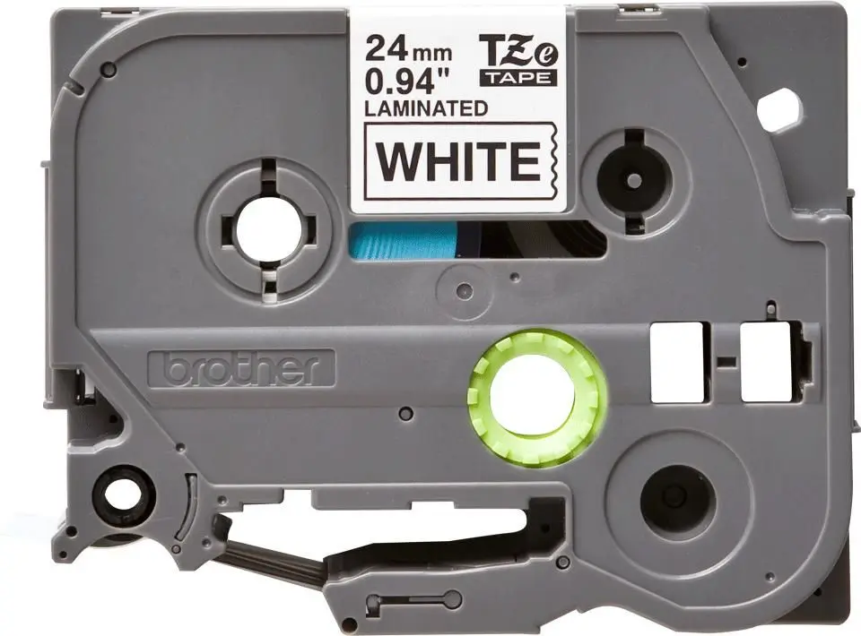 Brother P-Touch Tape Black On White
