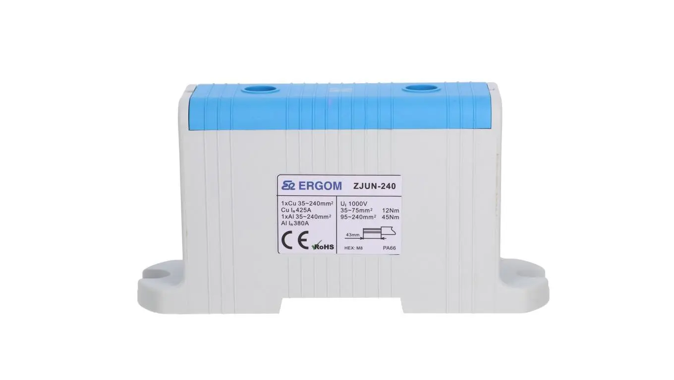 1-track rail connector ZJUN-240/BL blue R34RR-07010021001