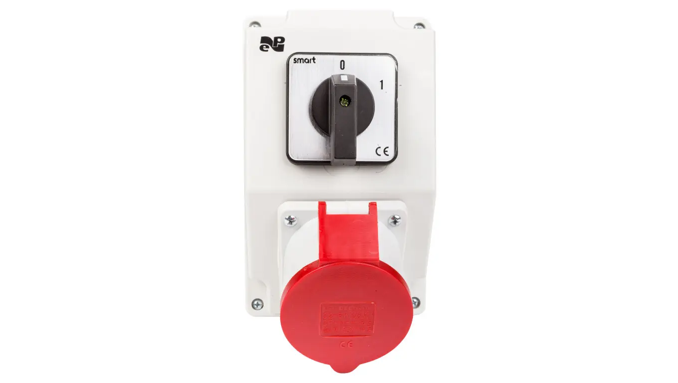Installation kit with socket 32A 5P